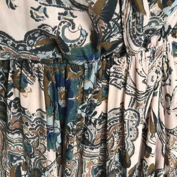 Free People lightweight floral print mini dress - Picture 2 of 6